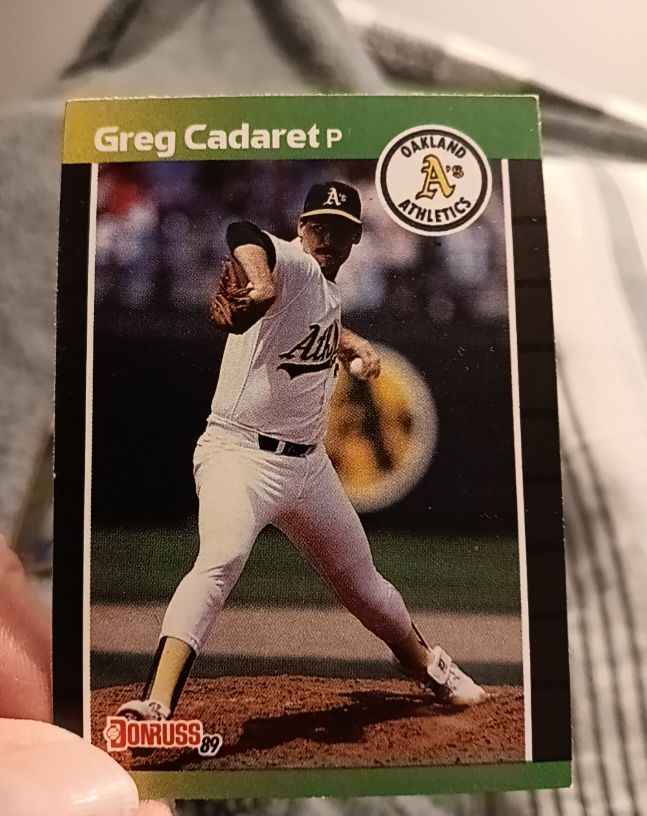 1989 Donruss #281 Greg Cadaret — front
