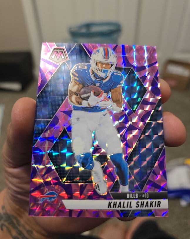 2025 Panini Mosaic #10 Khalil Shakir — front