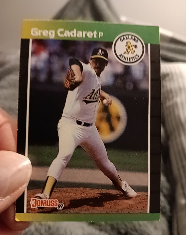 1989 Donruss #250 Greg Cadaret — front