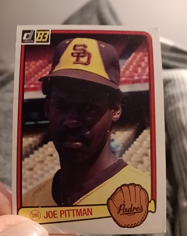 1983 Donruss #94 Joe Pittman — front