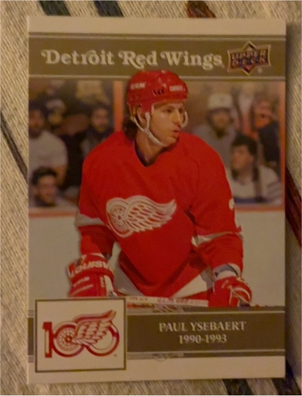 2025-26 Upper Deck Detroit Red Wings Centennial #58 Paul Ysebaert — front
