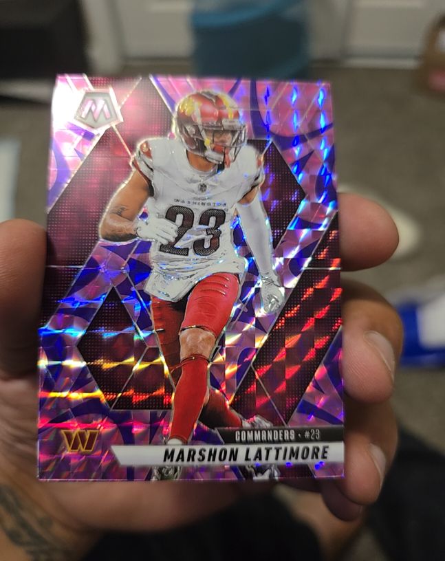 2025 Panini Mosaic #7 Marshon Lattimore — front