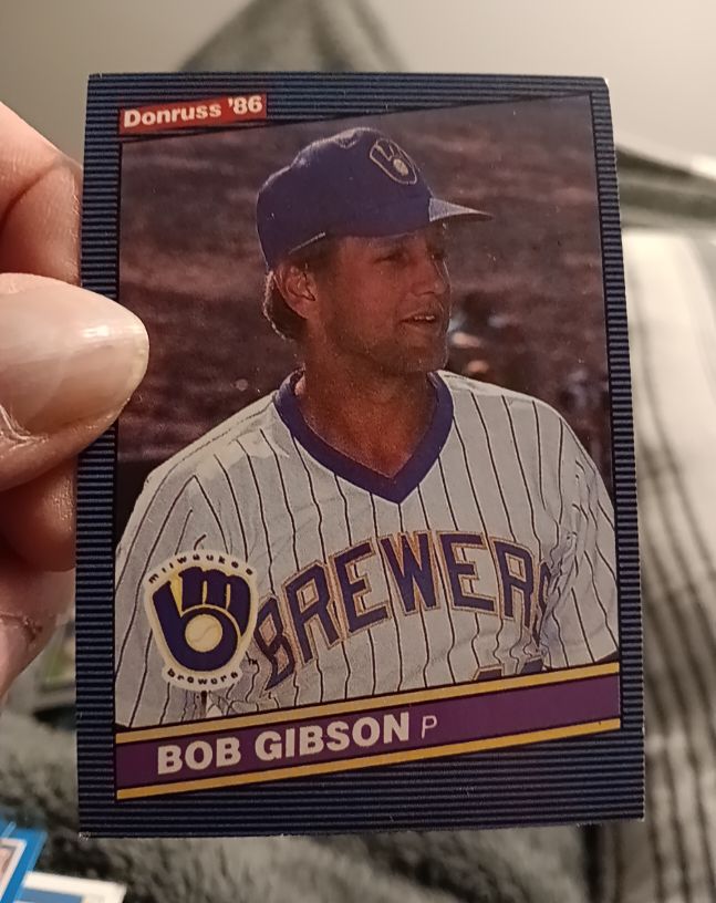 1986 Donruss #271 Bob Gibson — front