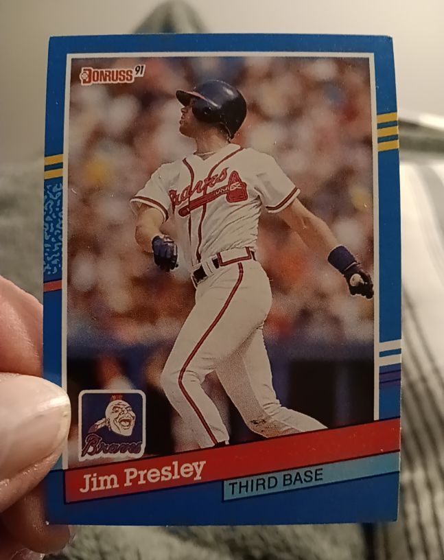 1991 Donruss #173 Jim Presley — front