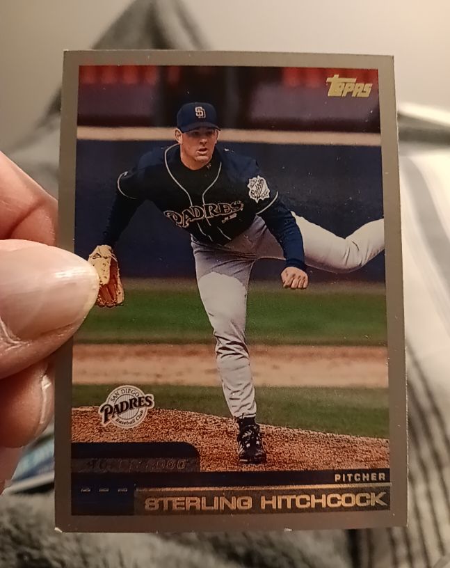 1997 Topps #429 Sterling Hitchcock — front