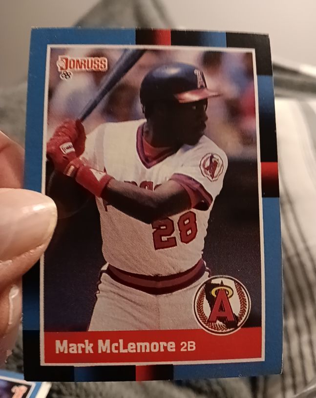 1988 Donruss #181 Mark McLemore — front