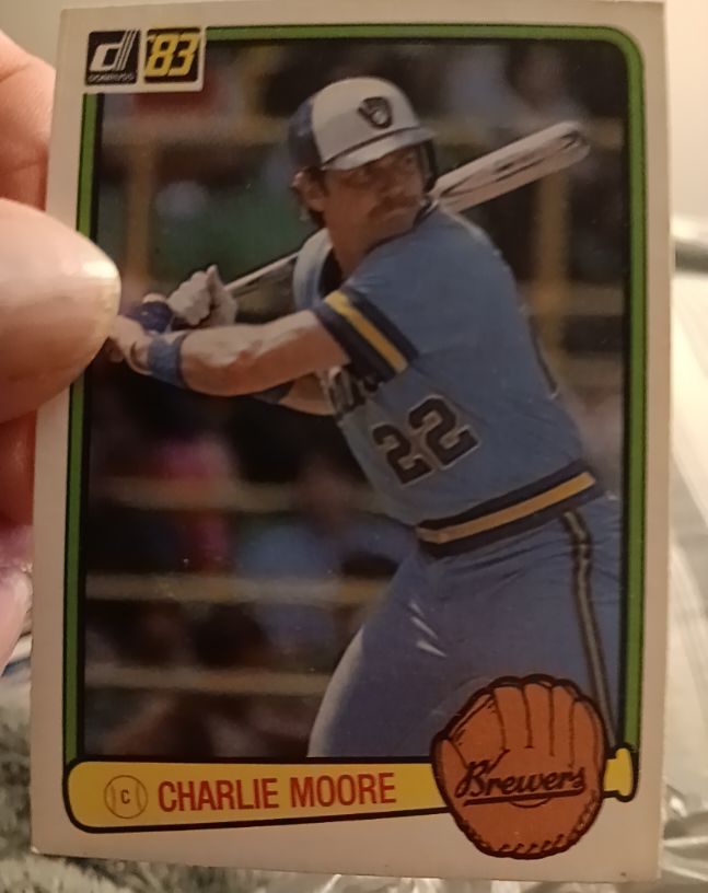 1983 Donruss #206 Charlie Moore — front