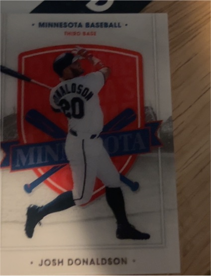 2021 Panini Chronicles #62 Josh Donaldson — front