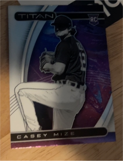 2021 Panini Chronicles Titan #9 Casey Mize — front