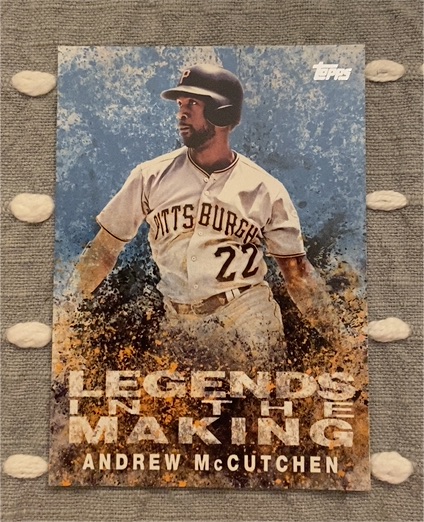 2018 Topps Legends in the Making #LTM-AM Andrew McCutchen — front
