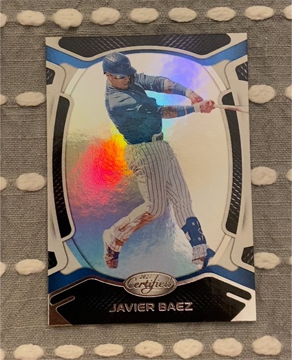 2021 Panini Chronicles Certified #47 Javier Baez — front