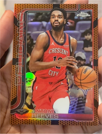 2025-26 Topps Chrome #108 Antonio Reeves — front