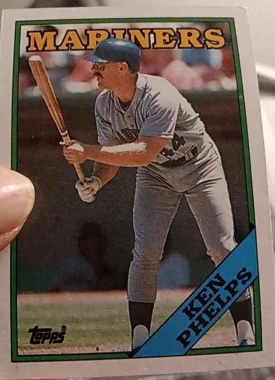 1988 Topps #182 Ken Phelps — front