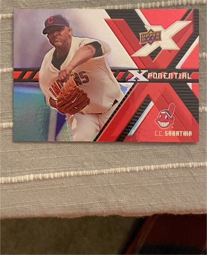 2008 Upper Deck X Xponential #X-CS C.C. Sabathia — front