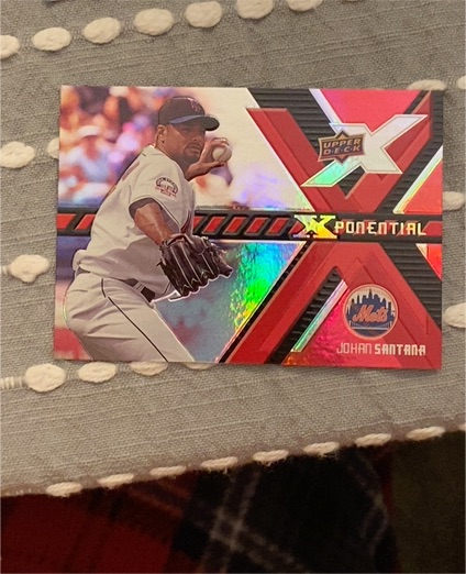 2008 Upper Deck Xponential #X-JS Johan Santana — front