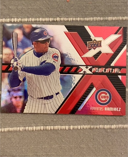 2008 Upper Deck X Xponential #X-AR Aramis Ramirez — front