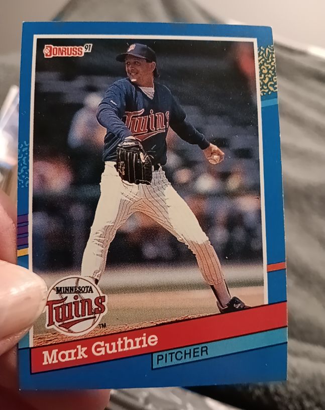1991 Donruss #64 Mark Guthrie — front
