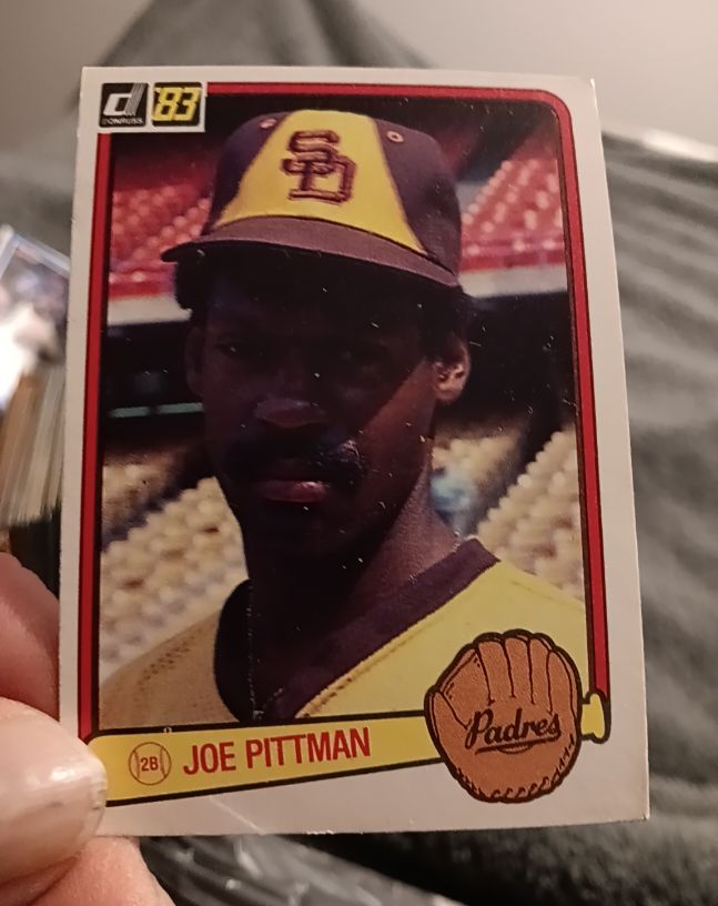 1983 Donruss #247 Joe Pittman — front