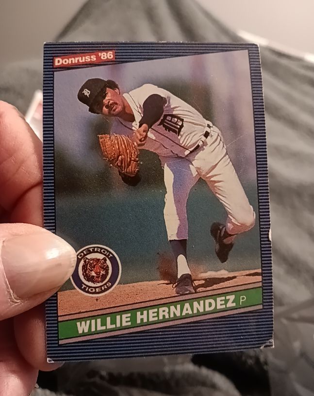 1986 Donruss #227 Willie Hernandez — front