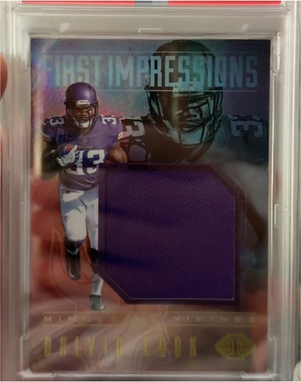 2017 Panini Illusions First Impressions #FI-DC Dalvin Cook — front