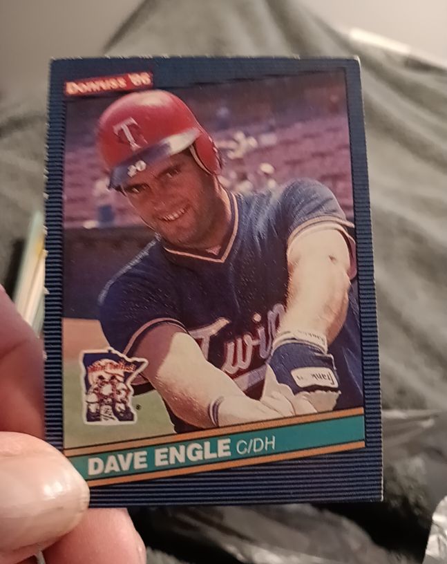 1986 Donruss #438 Dave Engle — front