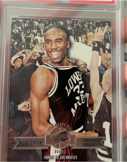 1996 Press Pass #13 Kobe Bryant — front