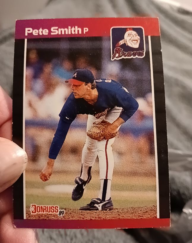 1989 Donruss #263 Pete Smith — front