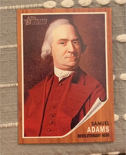 2009 Topps American Heritage #36 Samuel Adams — front