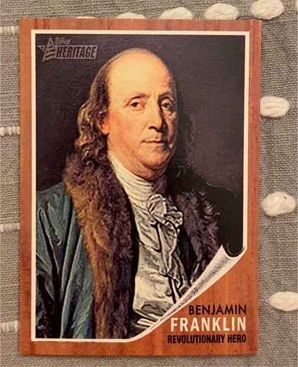 2009 Topps American Heritage #31 Benjamin Franklin — front