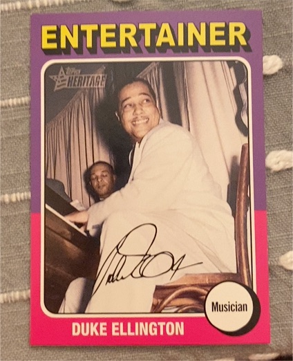 2009 Topps American Heritage Entertainer #86 Duke Ellington — front