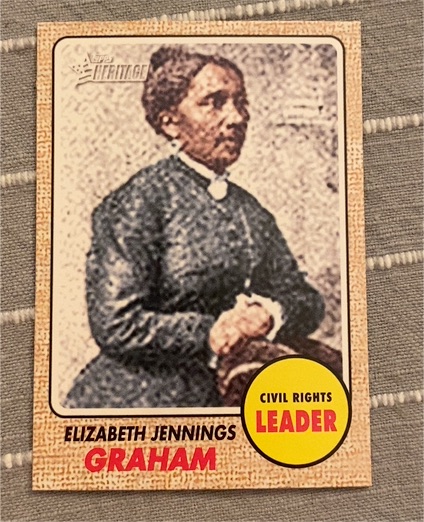 2009 Topps American Heritage #60 Elizabeth Jennings Graham — front