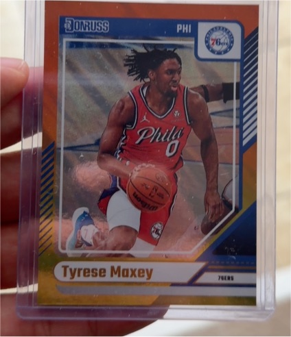 2024-25 Panini Donruss #192 Tyrese Maxey — front