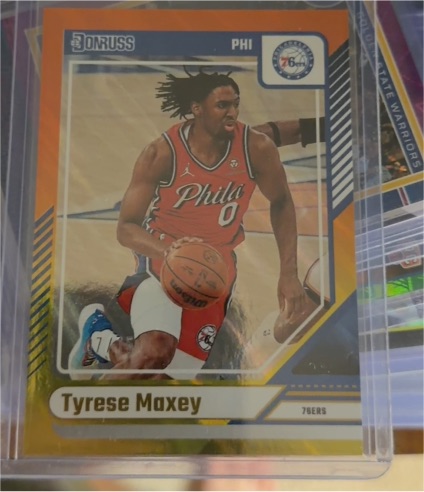2024-25 Panini Donruss #192 Tyrese Maxey — front