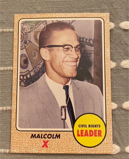 2009 Topps American Heritage #52 Malcolm X — front