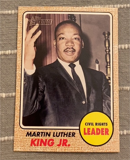 2009 Topps American Heritage #51 Martin Luther King Jr. — front