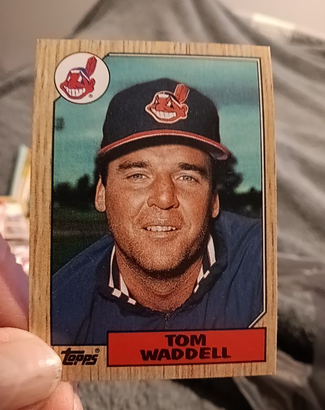 1987 Topps #657 Tom Waddell — front