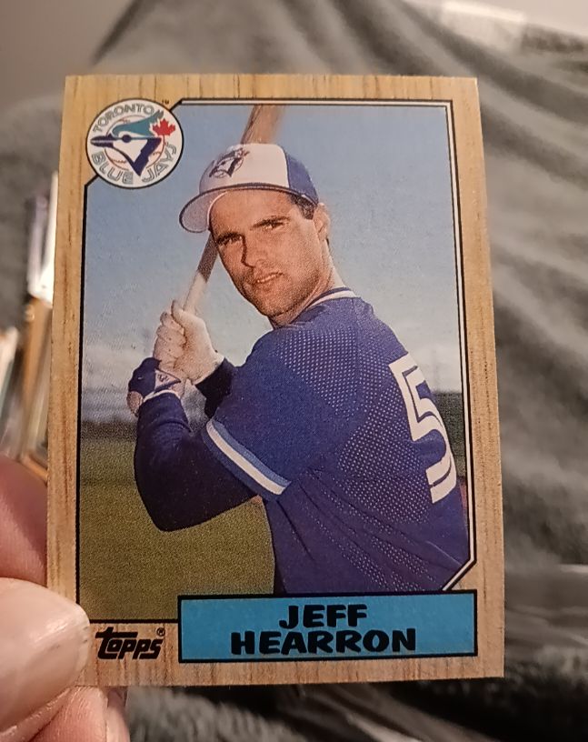 1987 Topps #274 Jeff Hearron — front