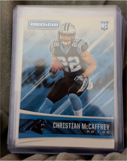 2017 Panini Rookies & Stars #271 Christian McCaffrey — front