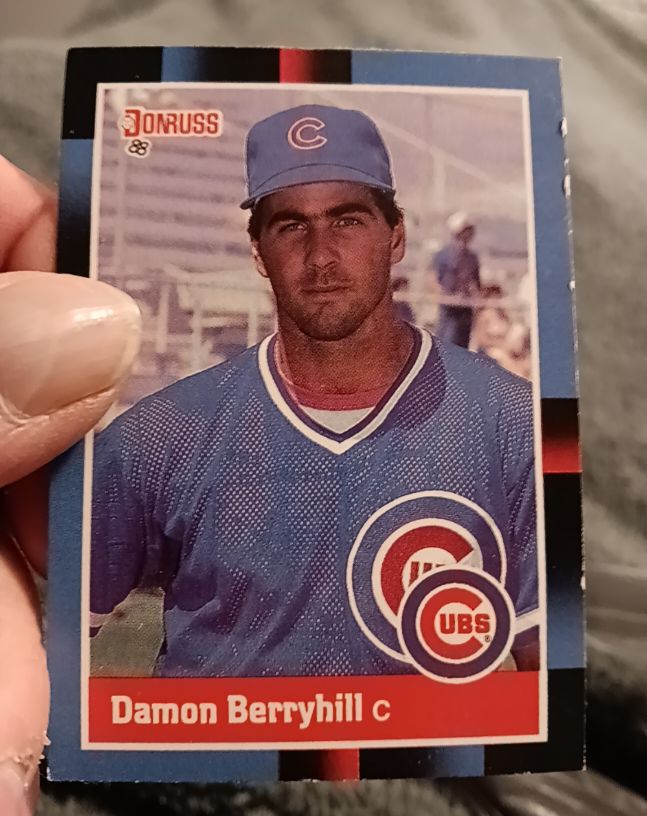 1988 Donruss #639 Damon Berryhill — front