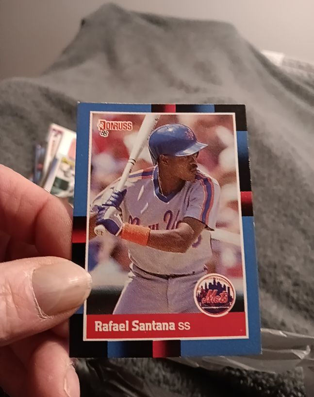 1988 Donruss #433 Rafael Santana — front