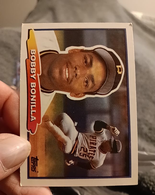 1988 Topps Big #25 Bobby Bonilla — front