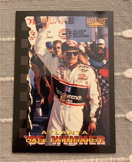 1996 Pinnacle Racer's Choice #89 Dale Earnhardt — front