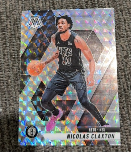 2024-25 Panini Mosaic #106 Nicolas Claxton — front