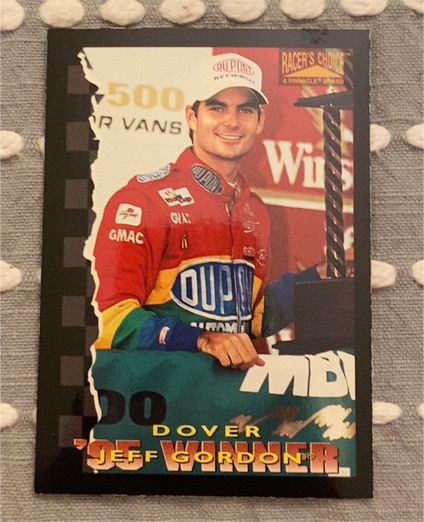 1996 Pinnacle Racer's Choice #83 Jeff Gordon — front