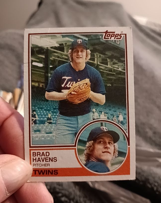 1983 Topps #751 Brad Havens — front