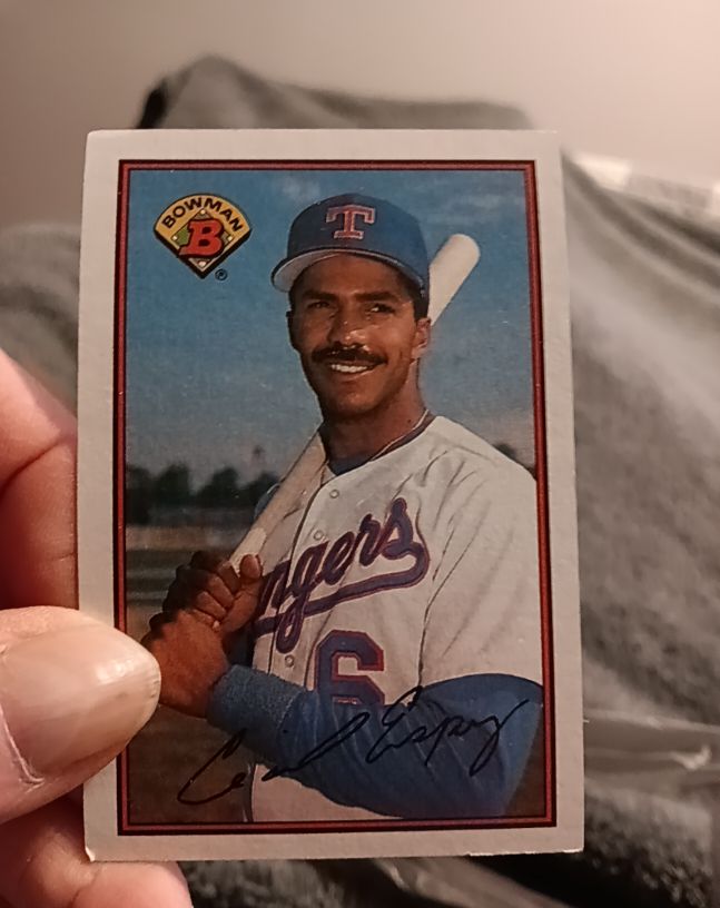 1989 Bowman #236 Cecil Espy — front
