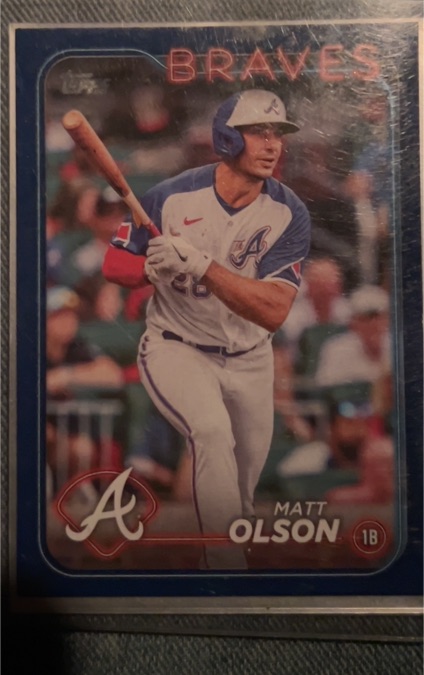 2024 Topps #350 Matt Olson — front