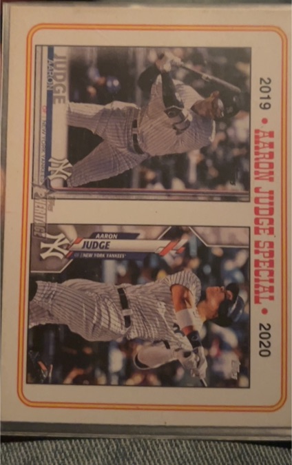 2023 Topps Heritage #3 Aaron Judge Special — front