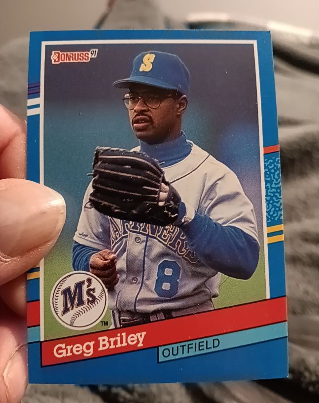 1991 Donruss #352 Greg Briley — front