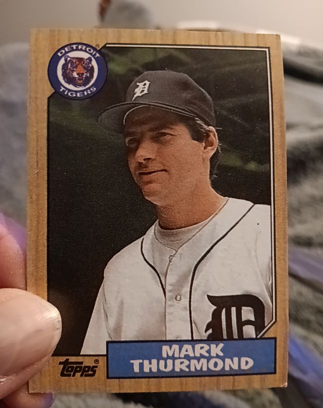 1987 Topps #361 Mark Thurmond — front